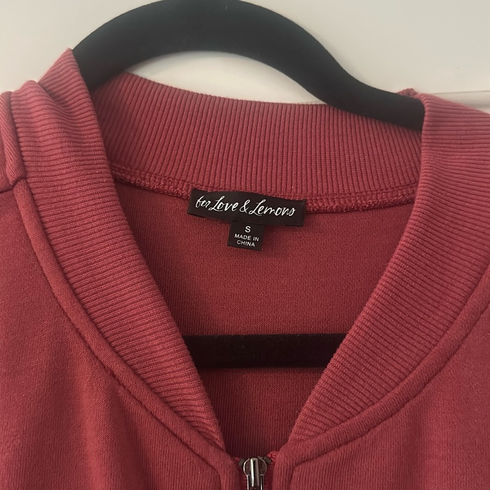 Mauve colored jumpsuit